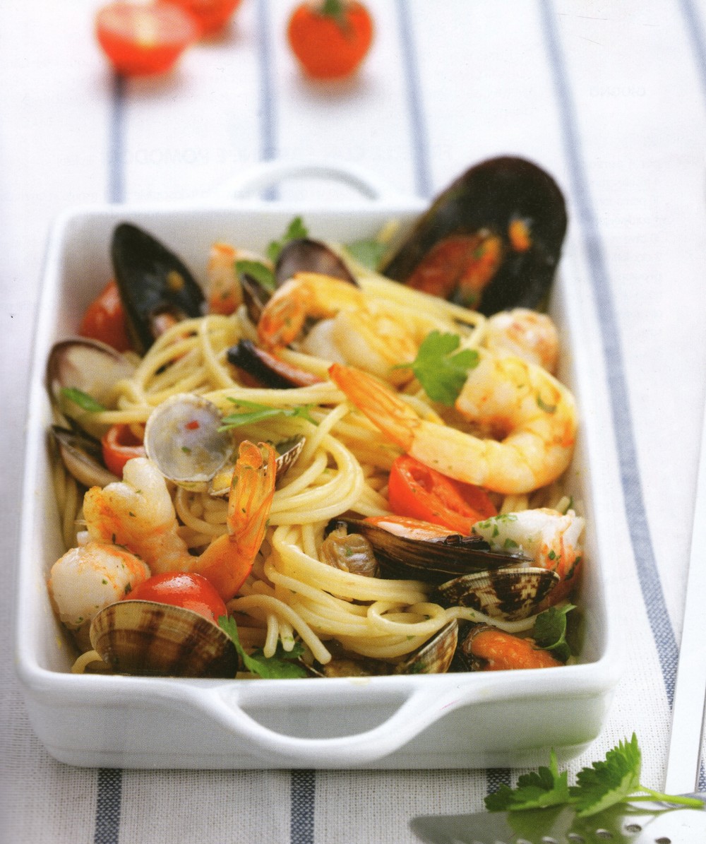 Spaghetti με θαλασσινά